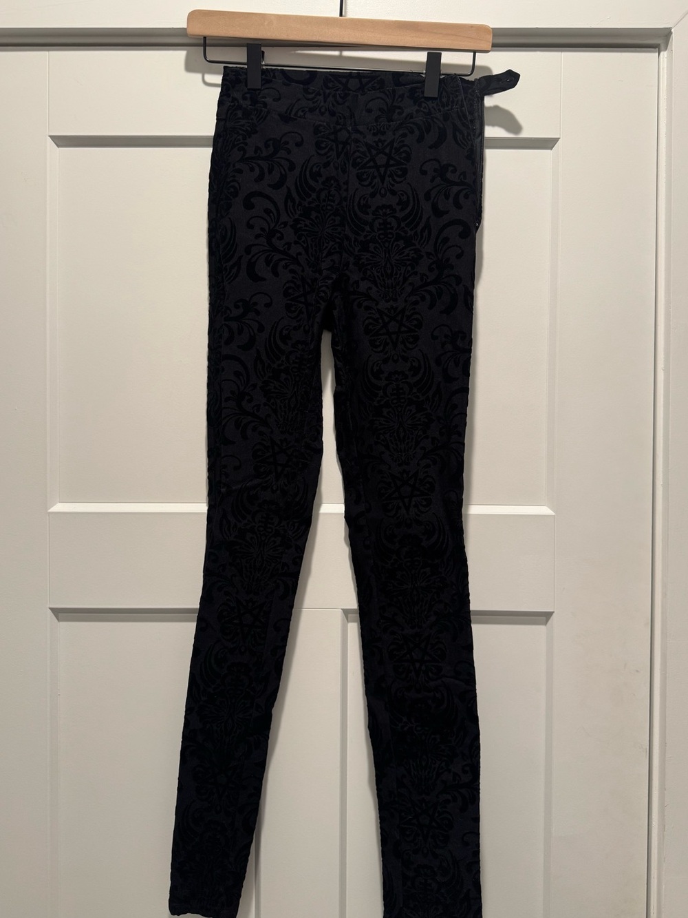 Killstar Velvet Skinny Pants